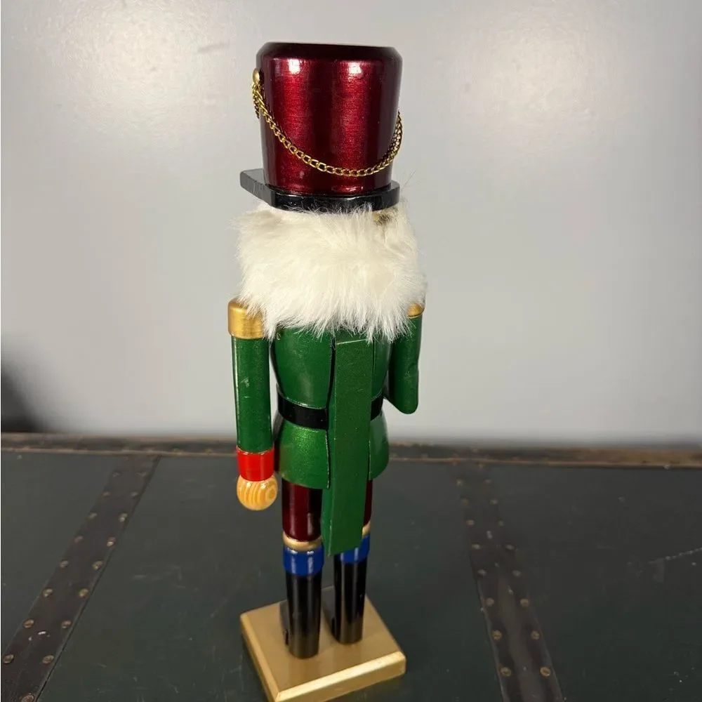 Santa's Workbench Wood Nutcracker 15 Inches Christmas